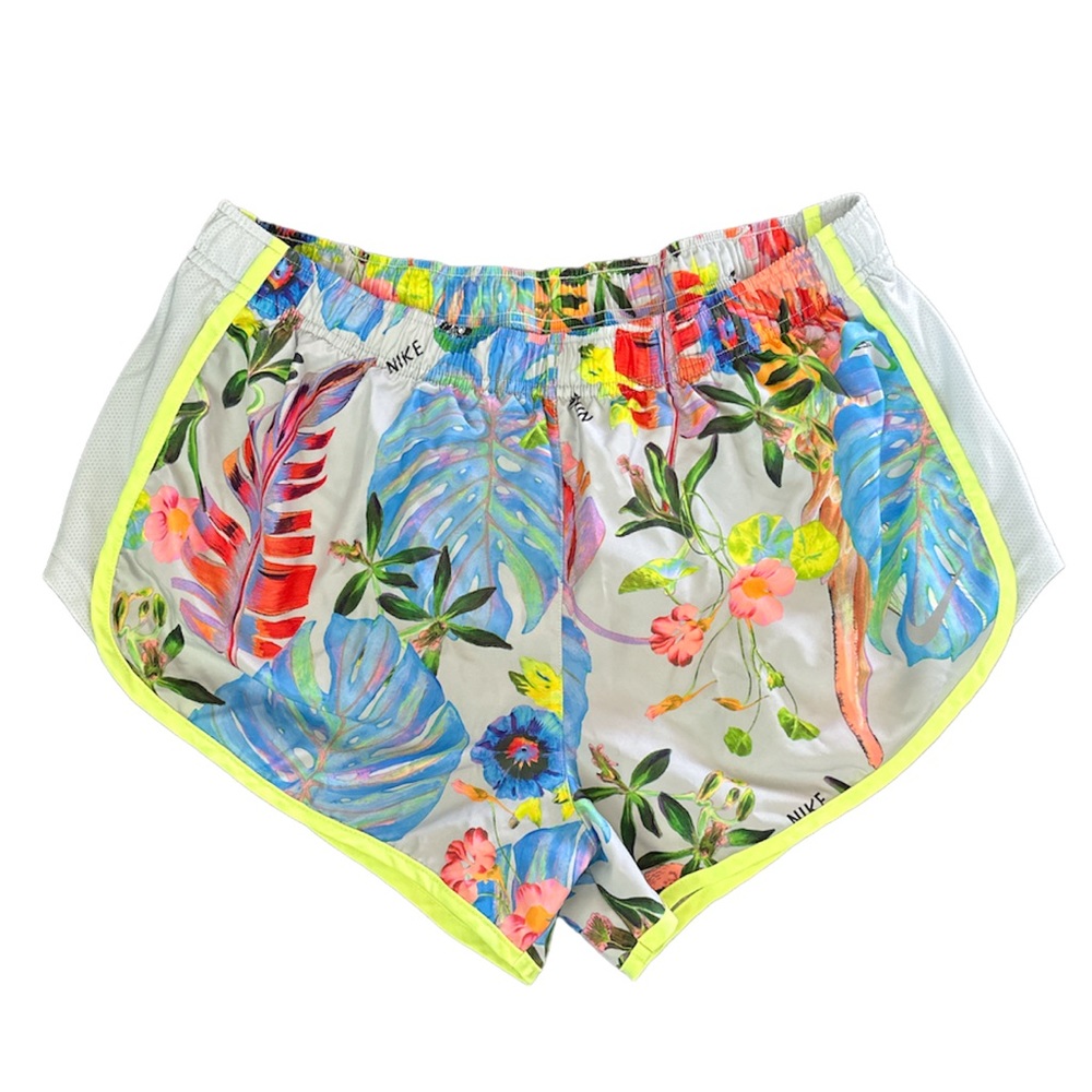 Tropical Neon NIKE DRI FIT Shorts